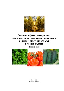 Бизнес-план тепличного комплекса по выращиванию овощей и салатных культур на 10 га